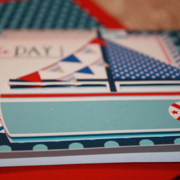 Seas the day card with matching envie