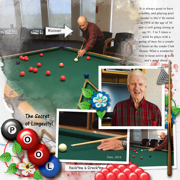 Secret to Longevitity? - Pool!