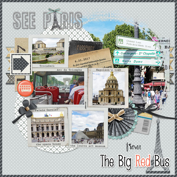See Paris from the Big Red Bus