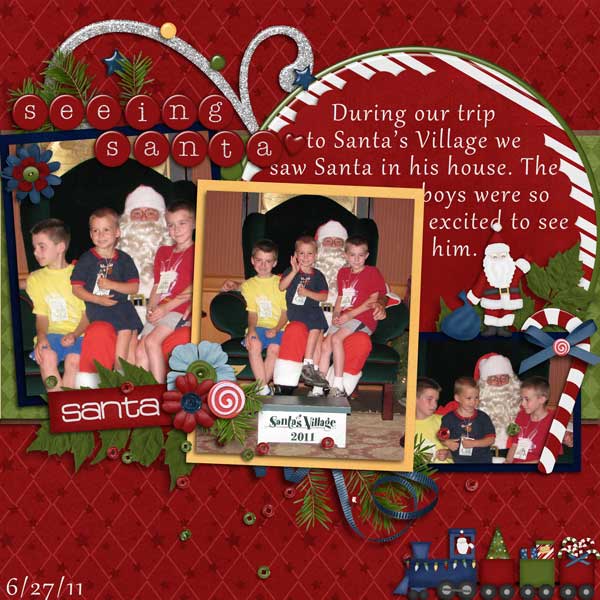 Seeing Santa