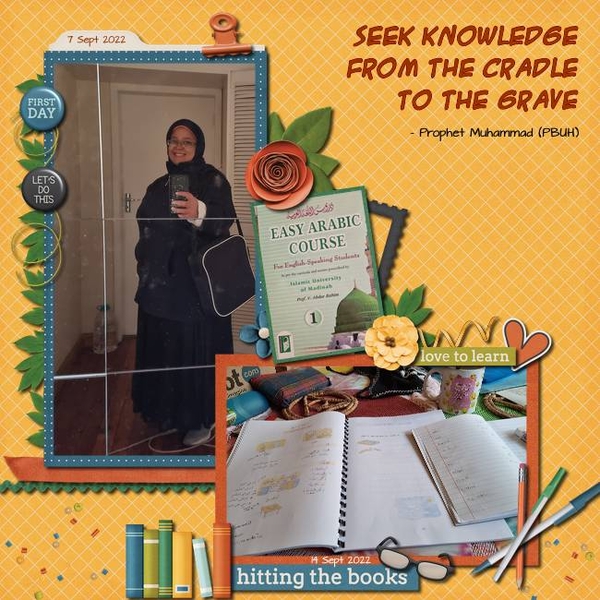 Seek Knowledge from the Cradle to the grave