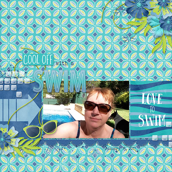 Selfie by the Pool