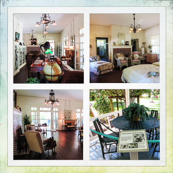 Seminole Lodge - Edison's Main House, right side