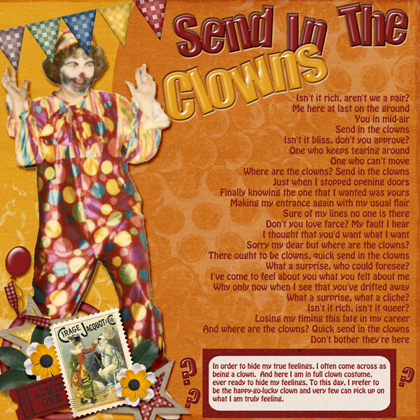 Send In The Clowns - Survivor Week 1, Season 5