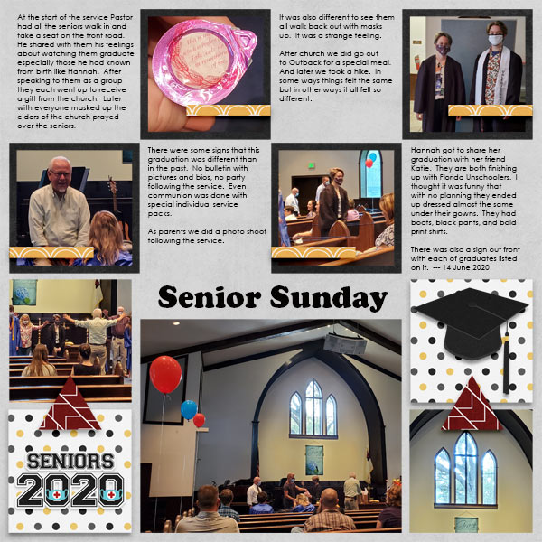 Senior Recognition Sunday Page 1