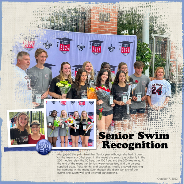 Senior Swim Recognition