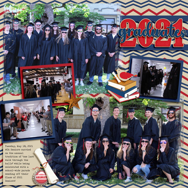 Seniors "Last Walk The Halls" Parade 5.18.21
