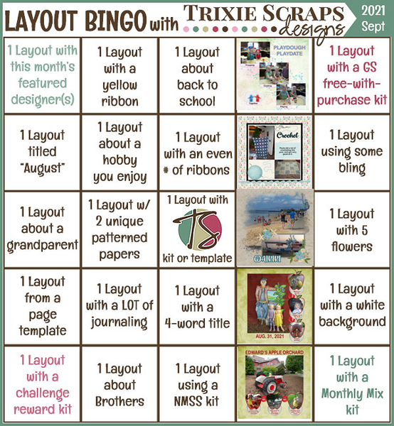 Sept 2021 Layout Bingo