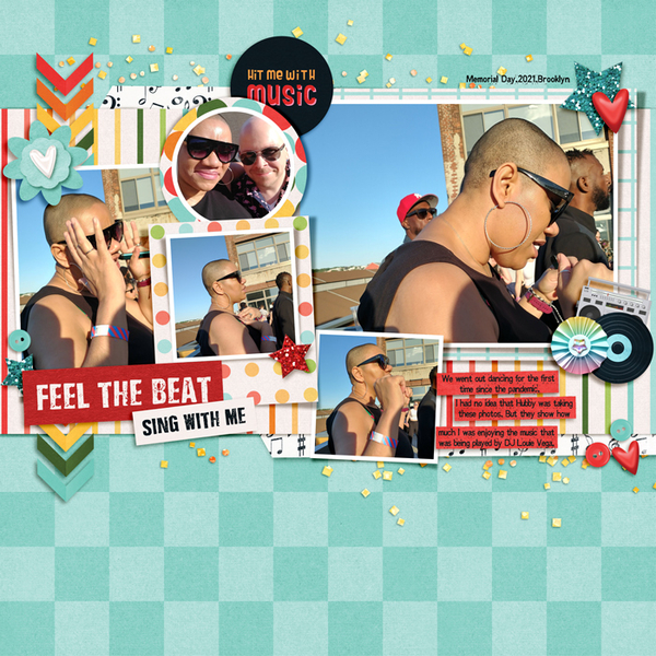 Sept 2021 - Template Challenge - Feel The Beat