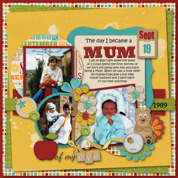 September 19th-The Day I became a Mum
