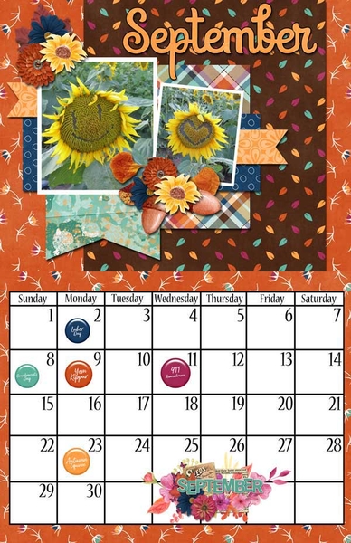 September 2019 Calendar