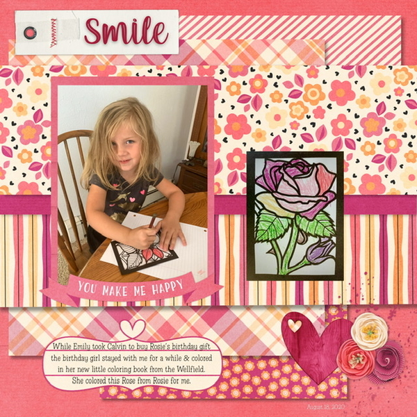 September 2020 Recipe Challenge: Rosie on her Birthday