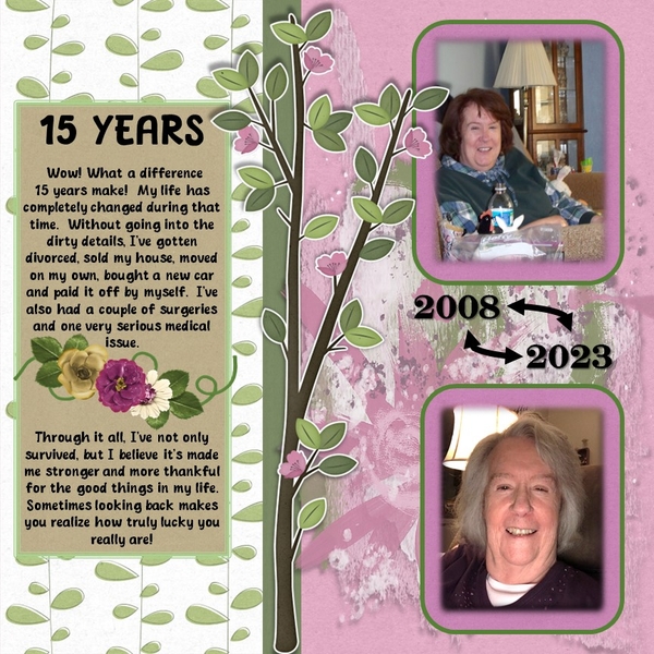 September 2023 Then + Now Birthday Challenge