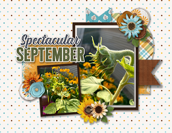 September Calendar Topper