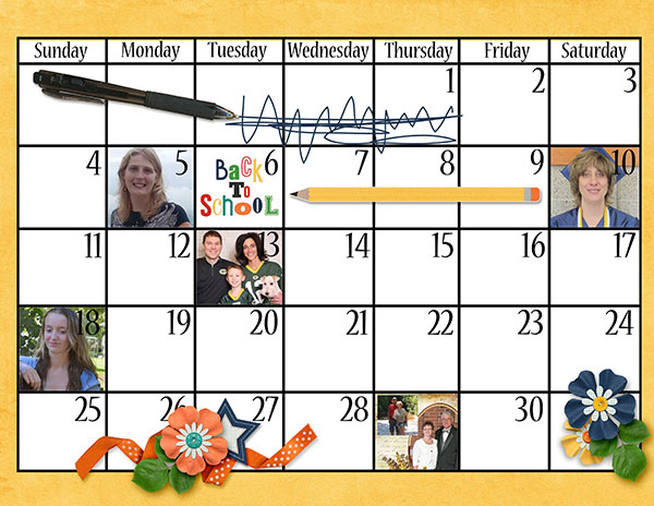 September Calendar