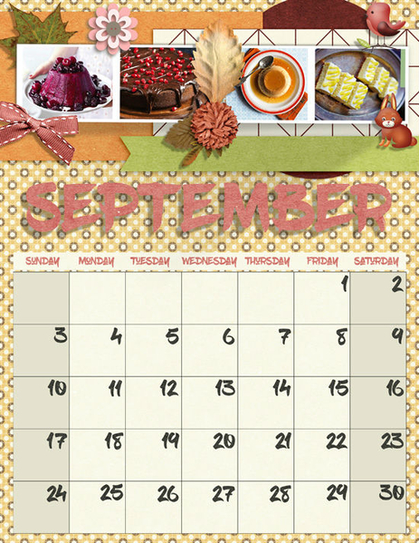 September calendar