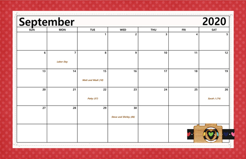 September Desktop