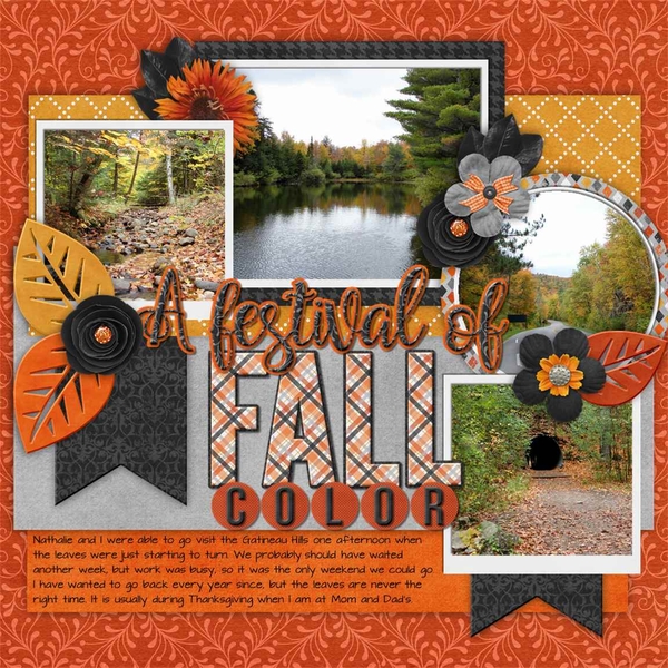September Template Bundle - Perfectly Pumpkin