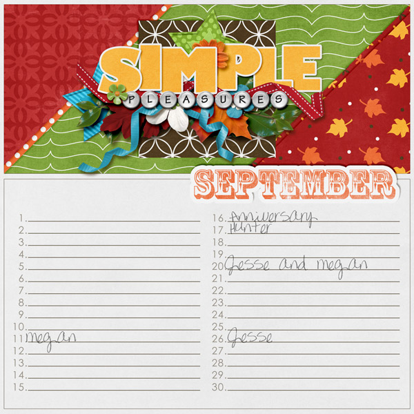 SEPTEMBER