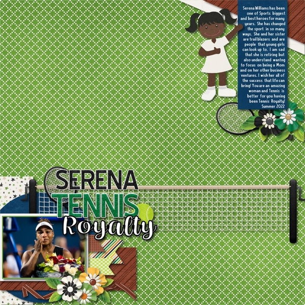 Serena Tennis Royalty