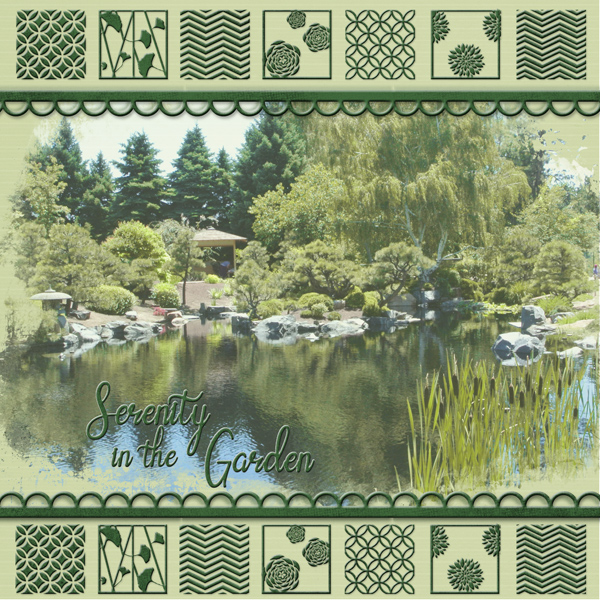 Serenity in the Garden