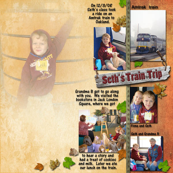 Seth's Train Trip