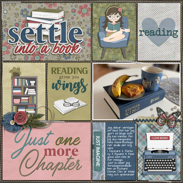 Settle into a book