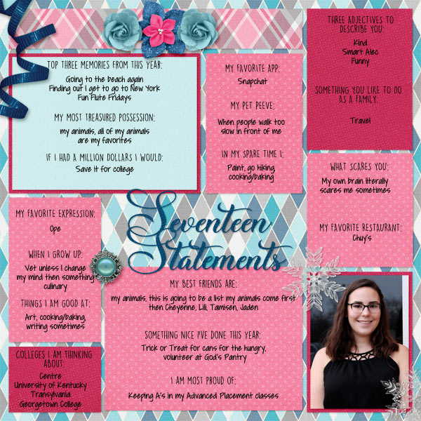 Seventeen Statements