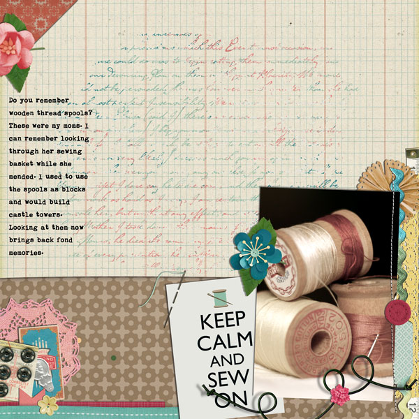 sew on