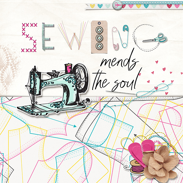 Sewing mends the soul