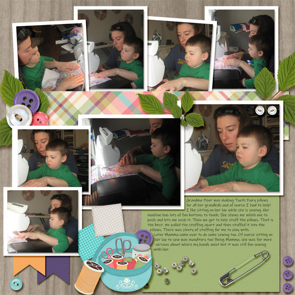 Sewing with Mom