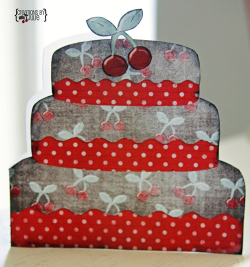Shaped Birthday Card