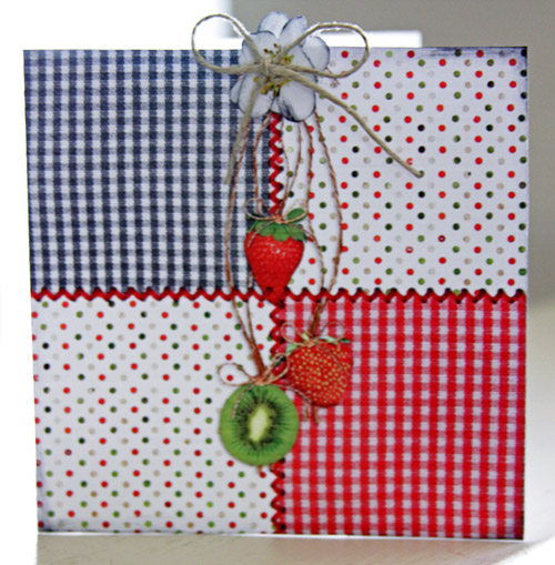 Shaped Birthday Card