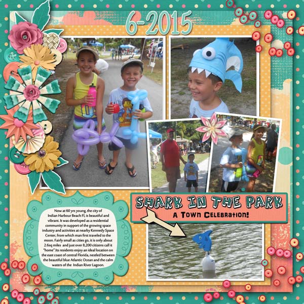 Shark in the Park...right page