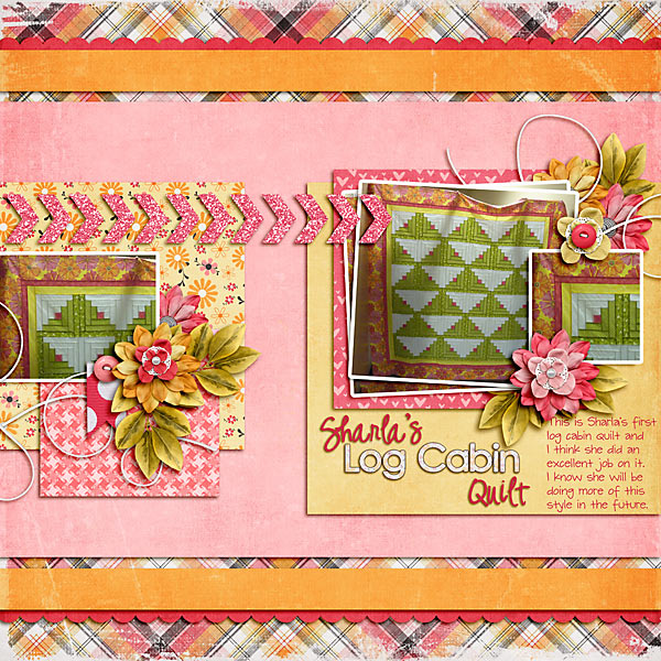 Sharla's Log Cabin Quilt