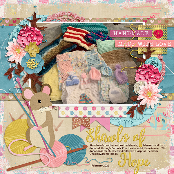 Shawls of Hope - February 2022 donation