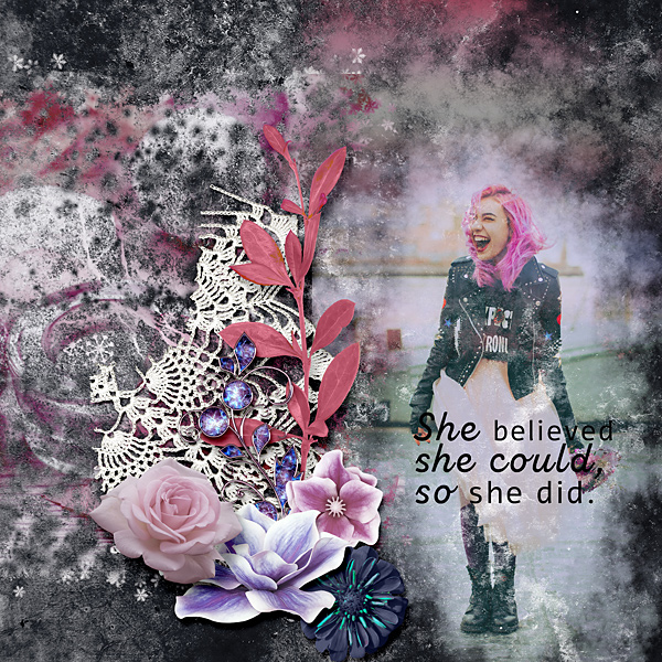She believed she could