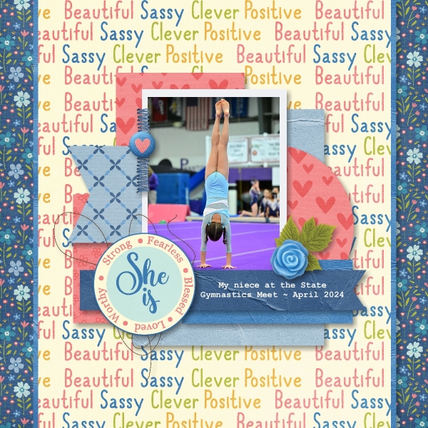 She Is - April 2024