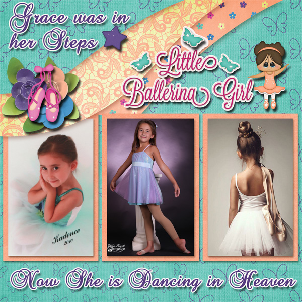 she now Dances in Heaven