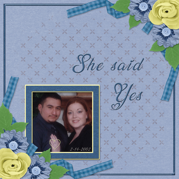 She said yes