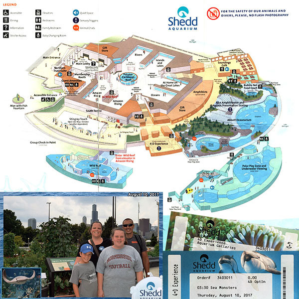 Shedd Aquarium Map