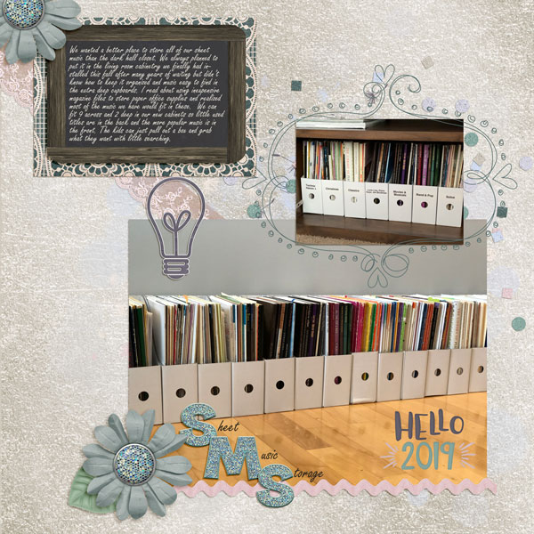 Sheet Music Storage