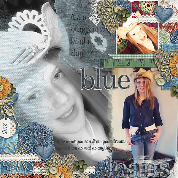 She's a Blue Jeans Kinda Girl