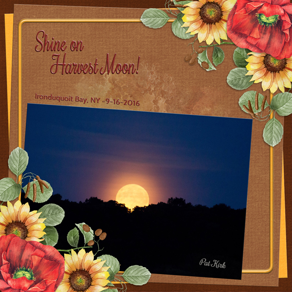 Shine on Harvest Moon!