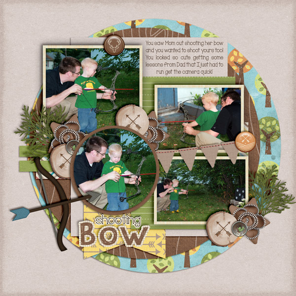 shooting bow!