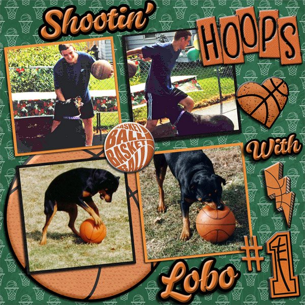 Shooting Hoops & Keep Away