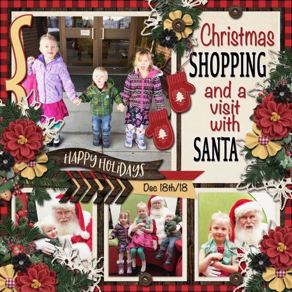 Shopping + Santa