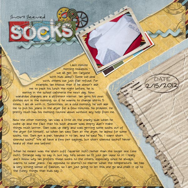 Short Sleeved Socks