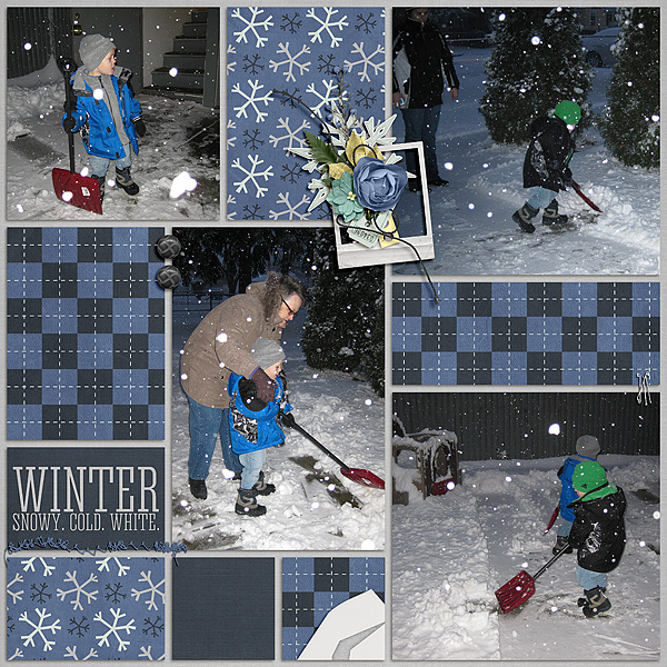 Shoveling