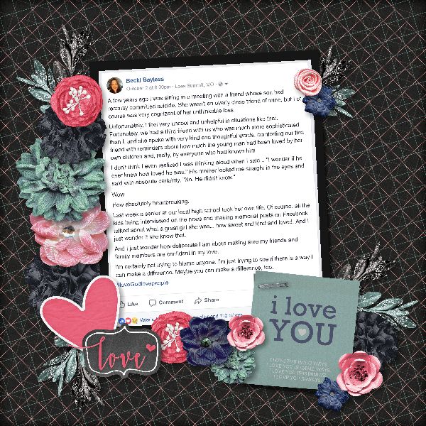 Show Your Love- FB post